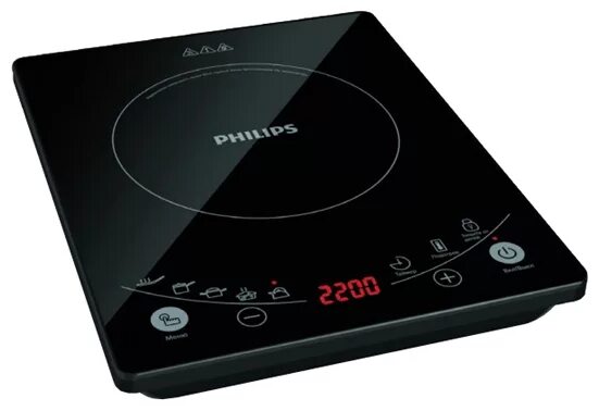 Плита купить электрическая фото Плитка электрическая Philips HD4959/40 Варочн. панель - электрическая, стеклокер