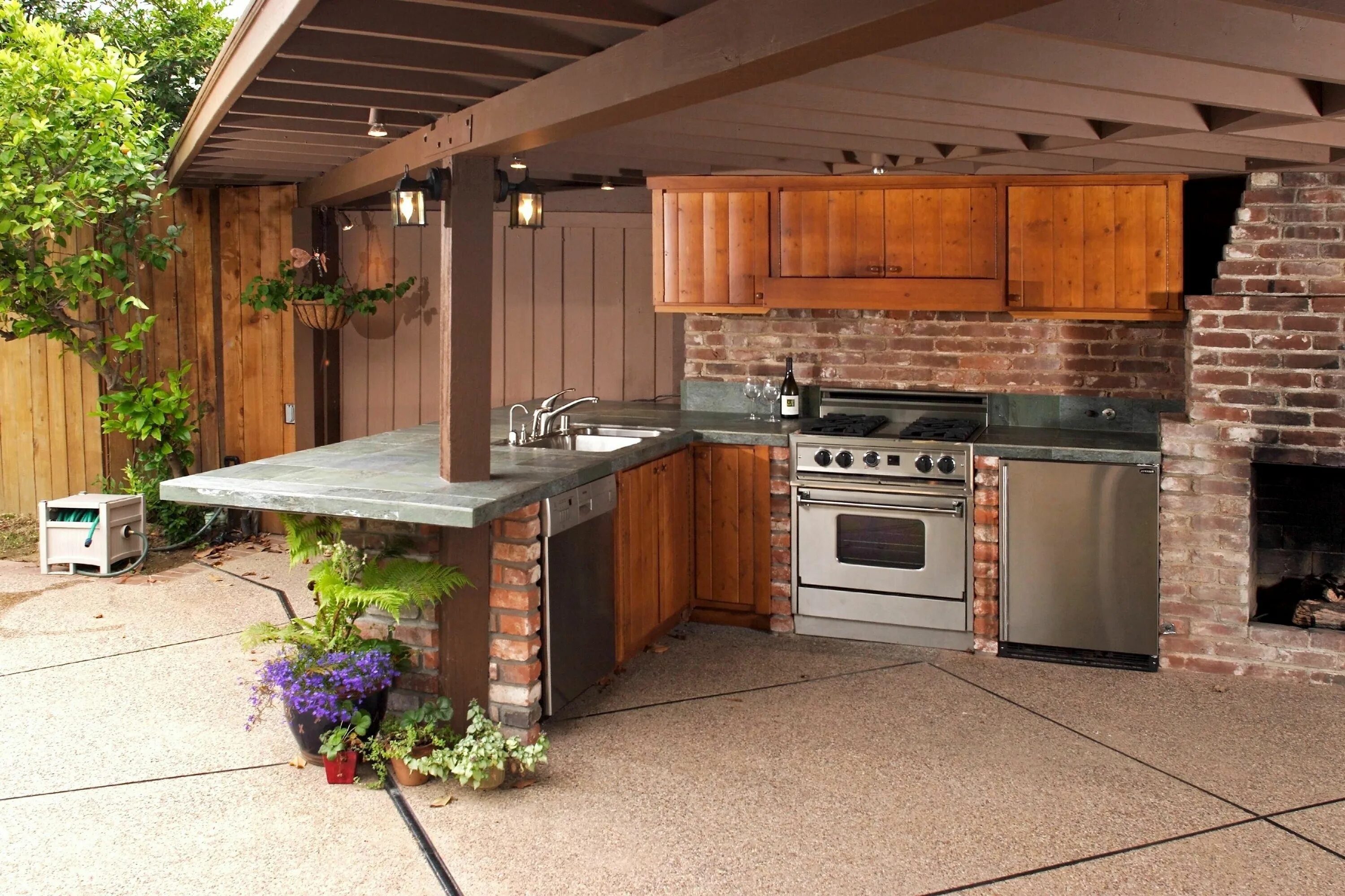 Плита на даче своими руками 15 Fabulous Outdoor Kitchen Design Ideas You Must Try For Your Home Yard Small o