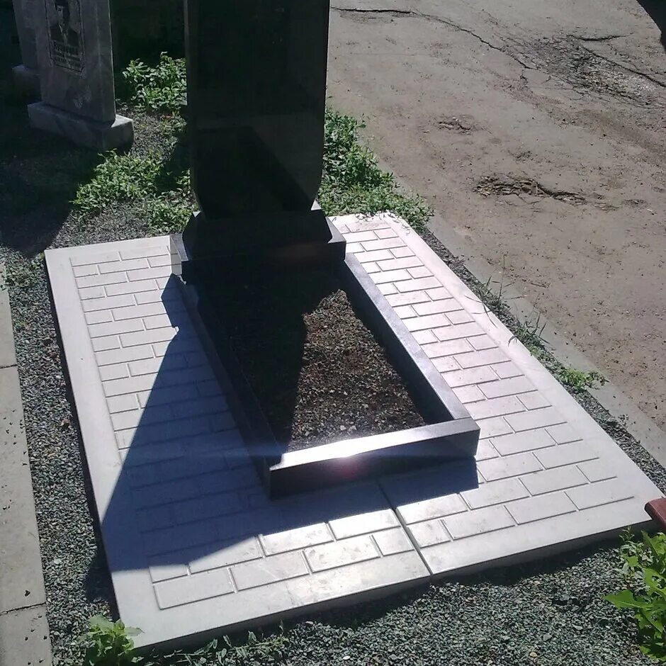 Плита под памятник фото Памятники, ритуальные принадлежности, 11, квартал ЗАО Заря, территория № 1, село