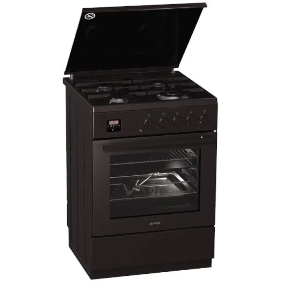 Плита с духовкой горение фото Плита газовая Gorenje GI 632 E35 BRKB GI632E35BRKB - купить по низкой цене в инт