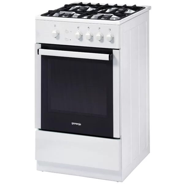 Плита с духовкой горение фото Газовая плита Gorenje G51101aw - купить, цены, отзывы - ZurMarket.ru