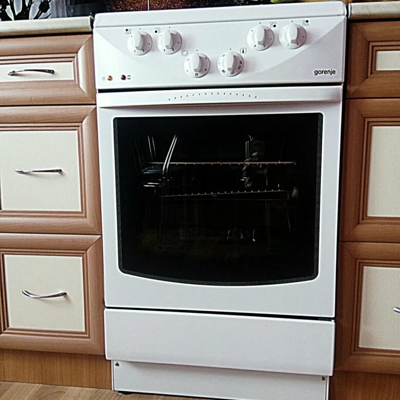 Плита с духовкой горение фото Электропечь Gorenje - купить в Новосибирске, цена 6 000 руб., продано 12 июня 20
