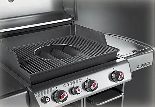 Плита с грилем фото Купить решетки для грилей WEBER Weber 7587 Gourmet BBQ System-Grillrost mit Rost