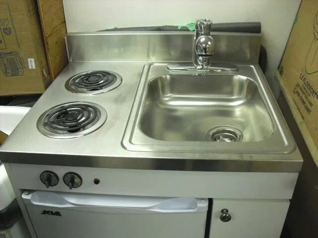 Плита с мойкой фото STOVE SINK AND FRIDGE COMBO Sink, Gas stoves kitchen, Mini house