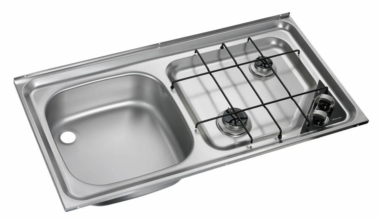 Плита с мойкой фото KocherSpülenkombination HS 2421L Becken links 4000907016360 - Campingküche Koche