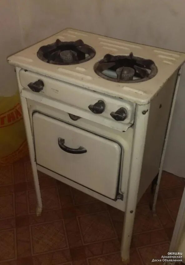 Плита ссср фото Газовая плита двухконфорочная