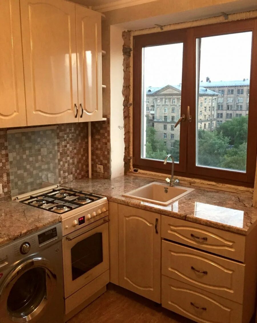 Плита у окна фото Плита у окна на кухне фото - DelaDom.ru