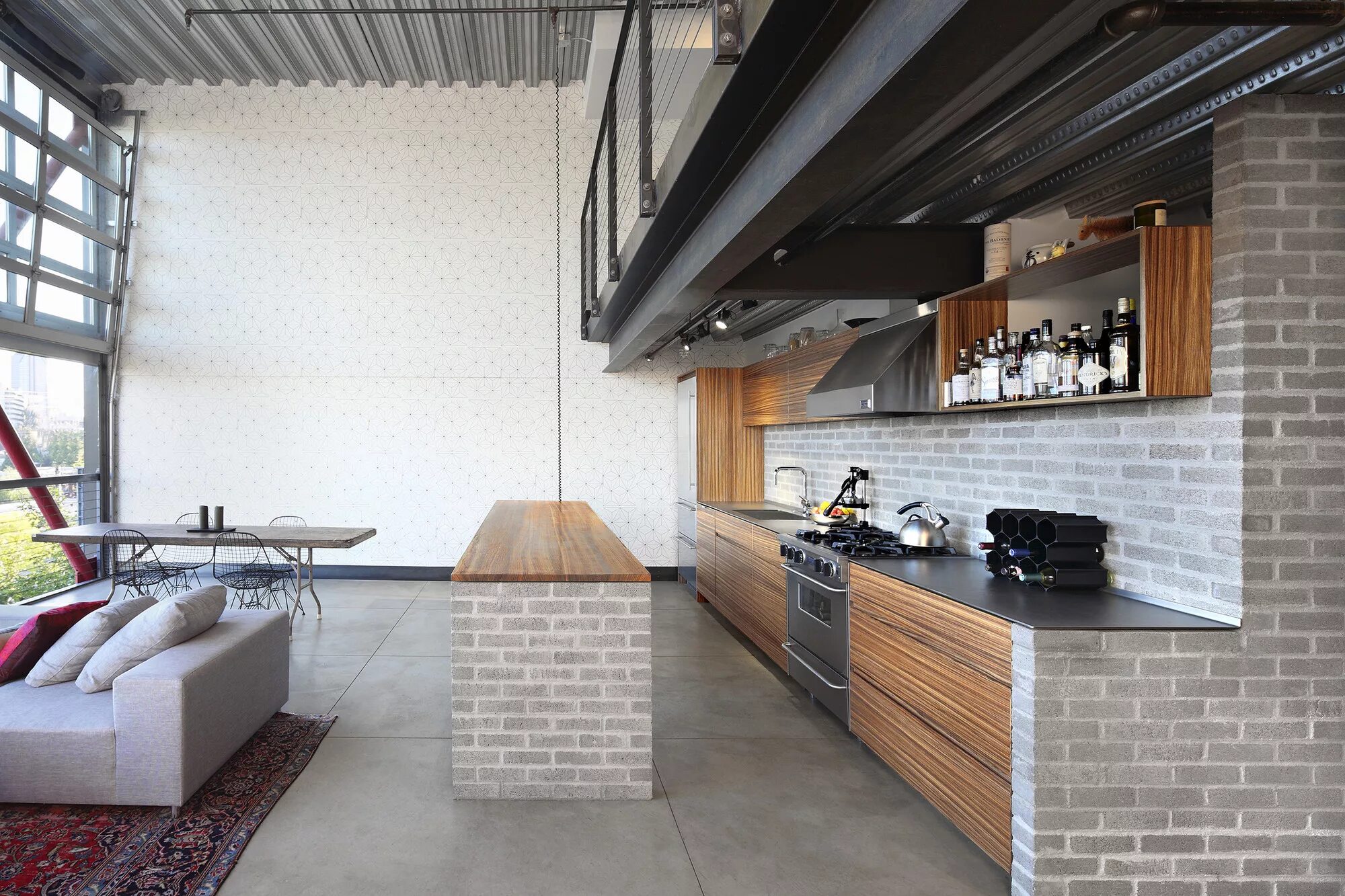 Плита в стиле лофт Gallery of Capitol Hill Loft Renovation / SHED Architecture & Design - 7