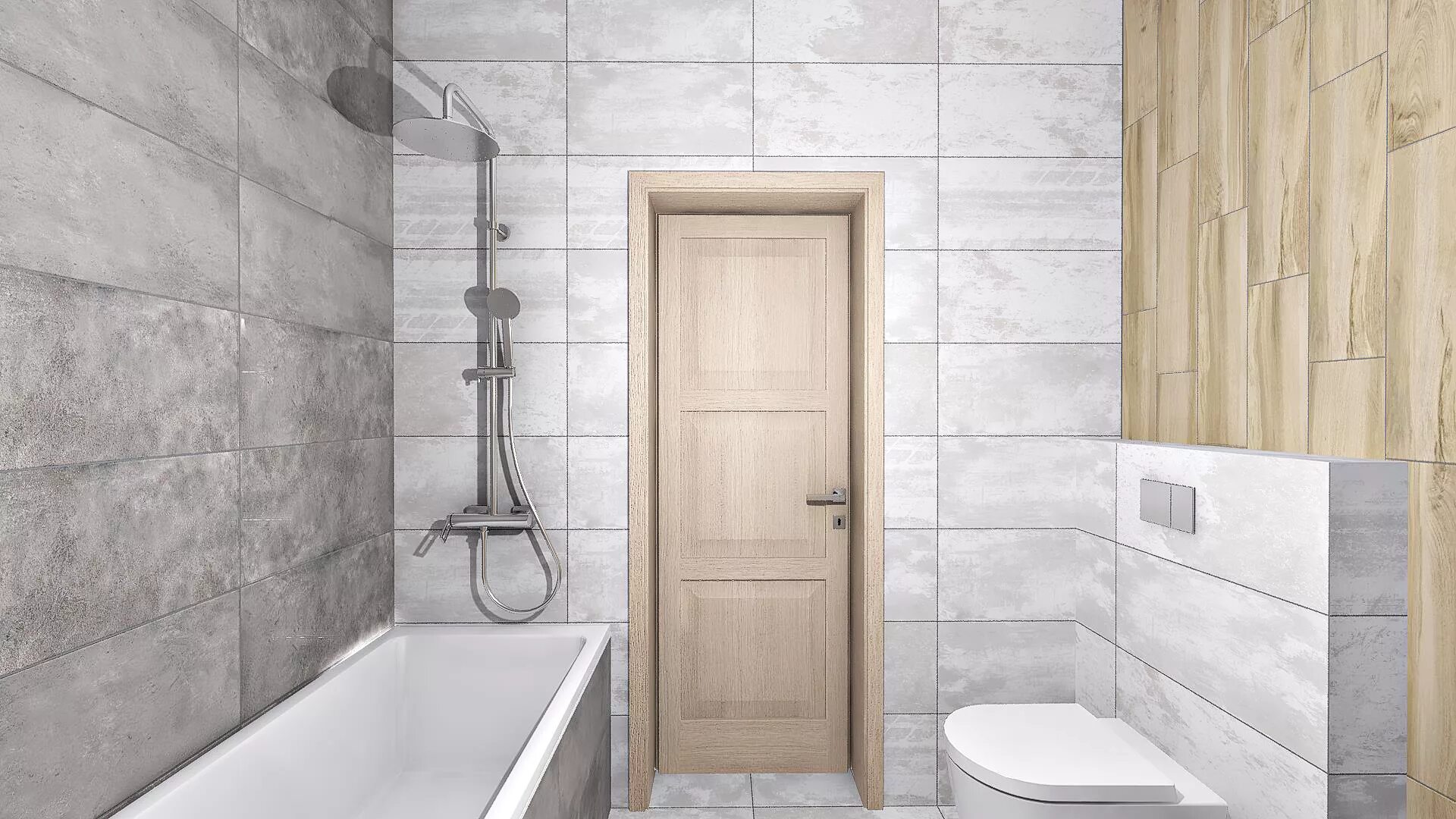 Плитка 1200х600 в интерьере фото Ванная комната - Галерея работ ESTIMA