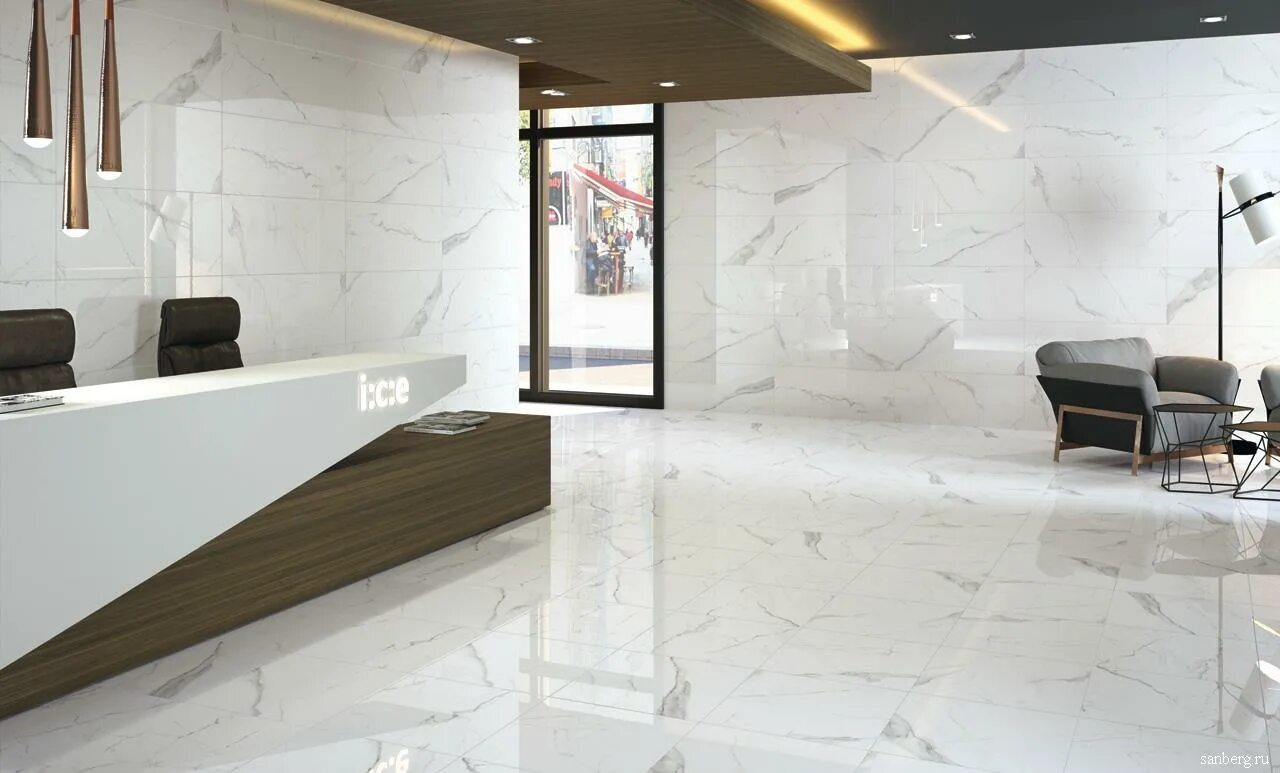 Плитка 1200х600 в интерьере фото FANAL ICEBERG - купить плитку на официальном сайте Санберг