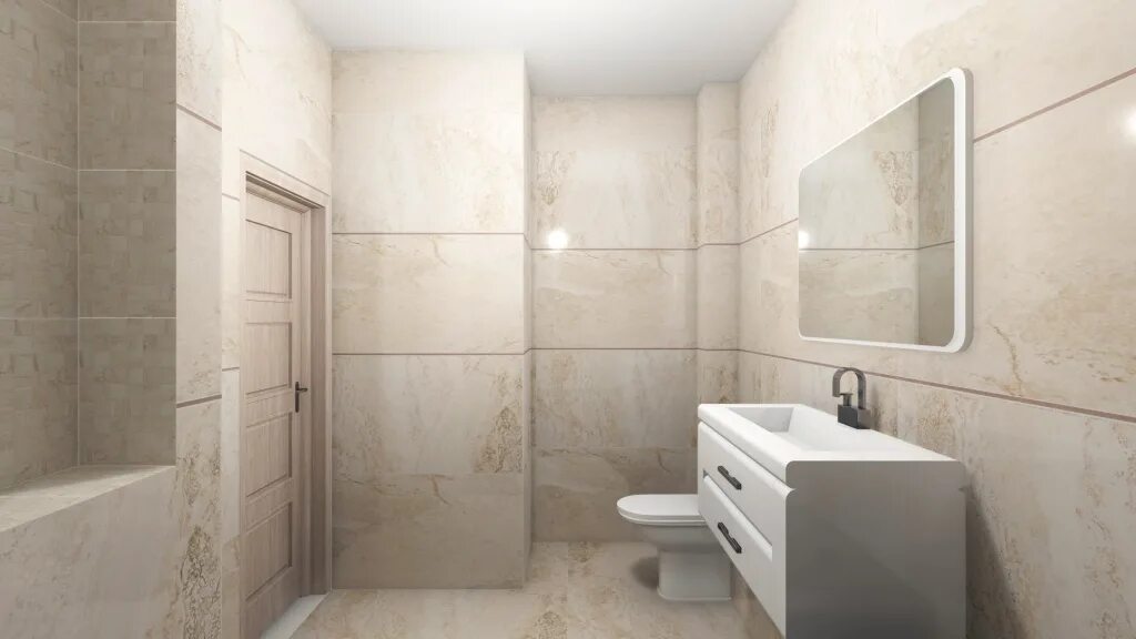Плитка 120х60 фото Керамогранит La Faenza OROBIANCO12A LP 60x120 (Orobianco12aLp) - купить по досту