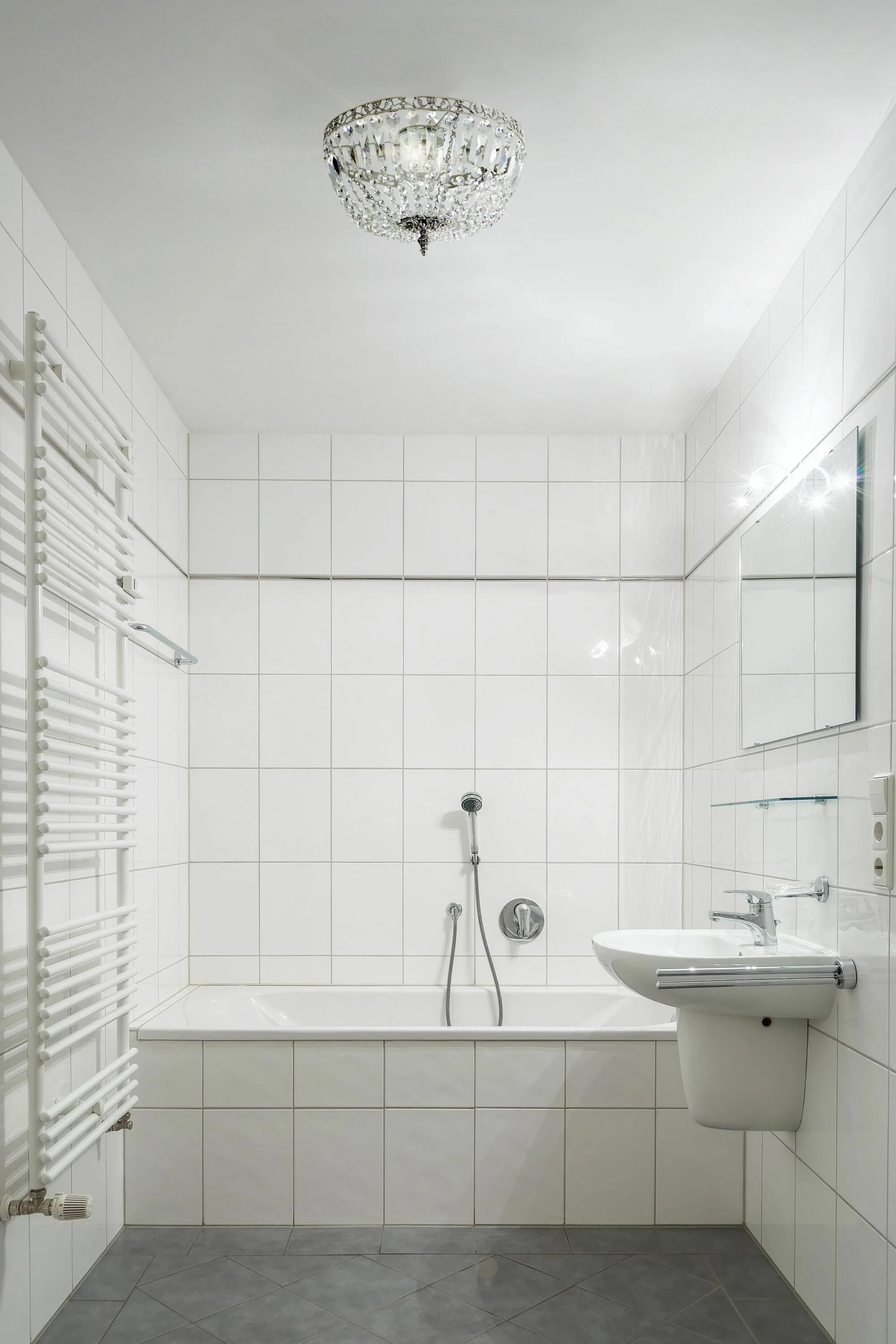Плитка 20 20 в ванной фото #eleganckie #regularna #highclass #interior #bathroom #krysztau #upgraded #wysok