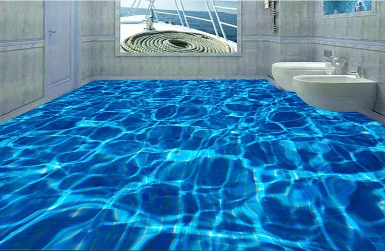 Плитка 3д фото цена 2020 Hot Sales 3d Floor Tile 8d/3d Bathroom Tile 3d Bathroom Flooring Wall Tile 
