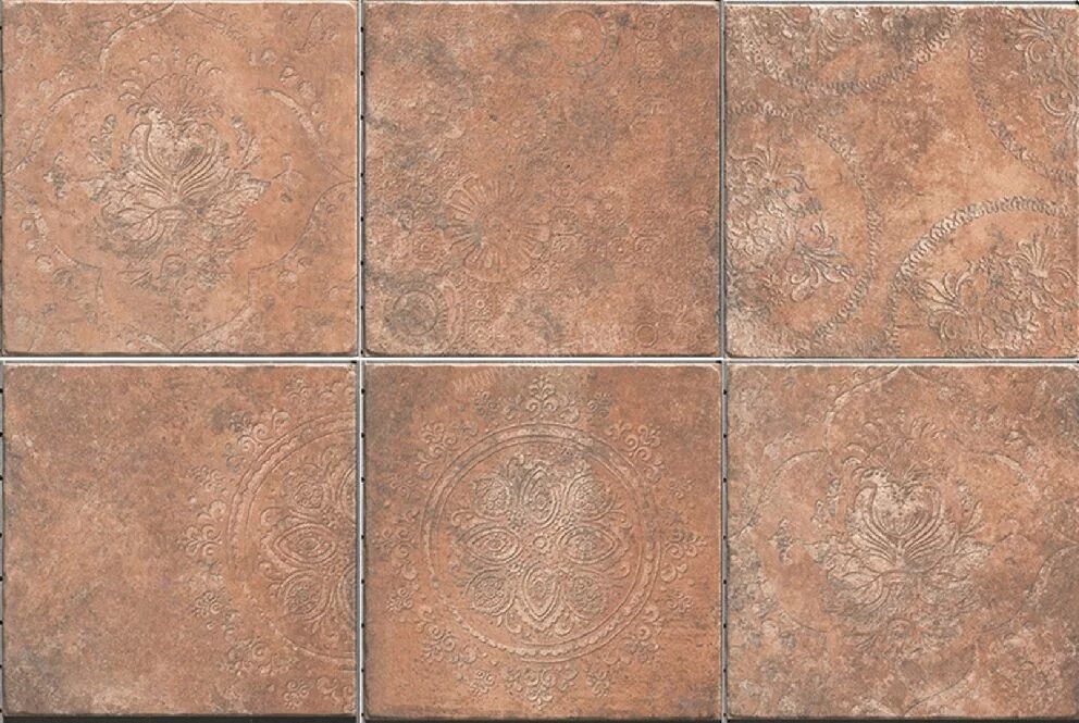 Плитка 40 на 40 фото Recupera Mix Naturale 1051029 40x40 Cir Ceramiche - Керамогранит Чир Керамиче Ре