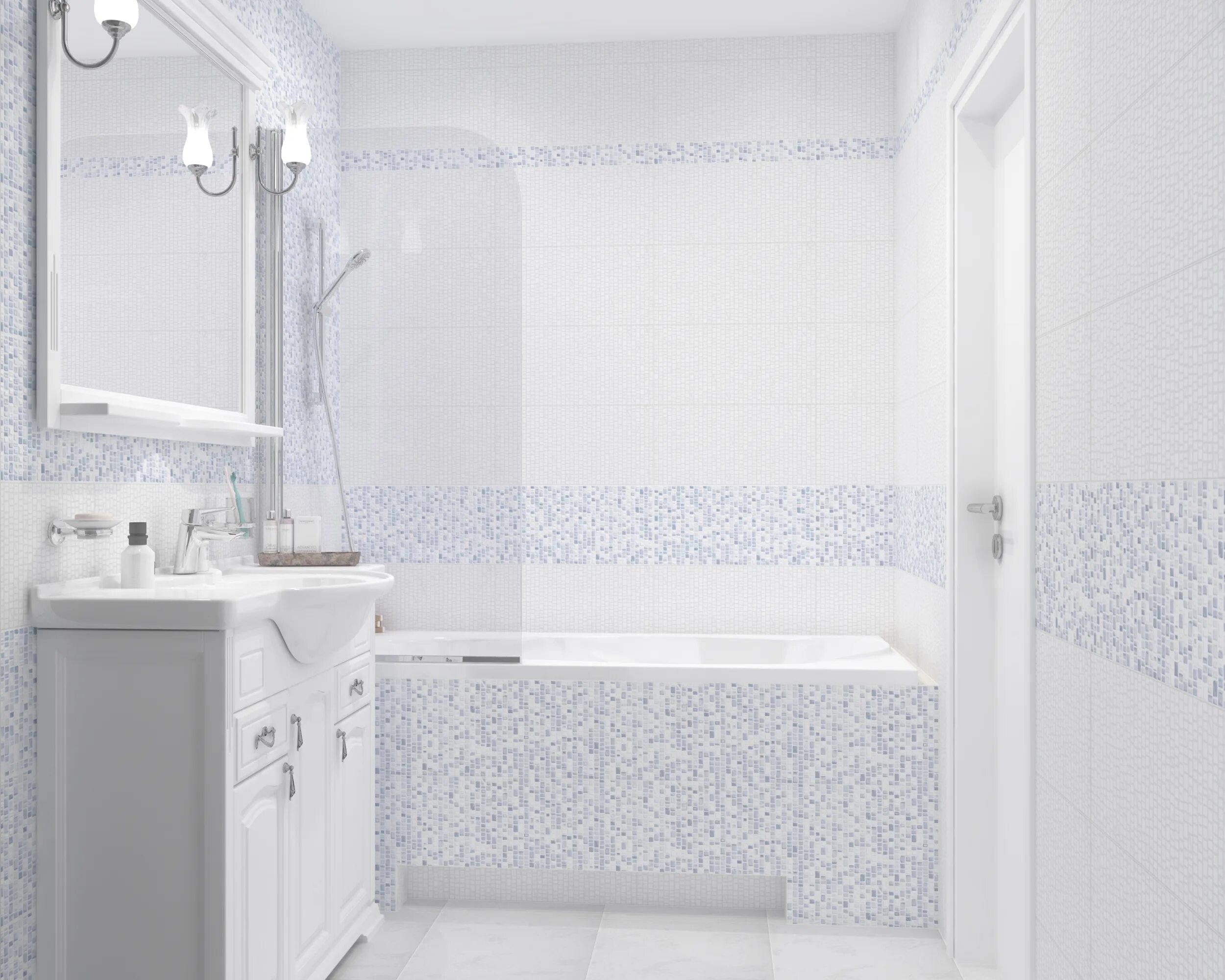 Плитка альма в интерьере фото Дизайн-проект из плитки и керамогранита Alma Ceramica Brillar 3 - интернет-магаз