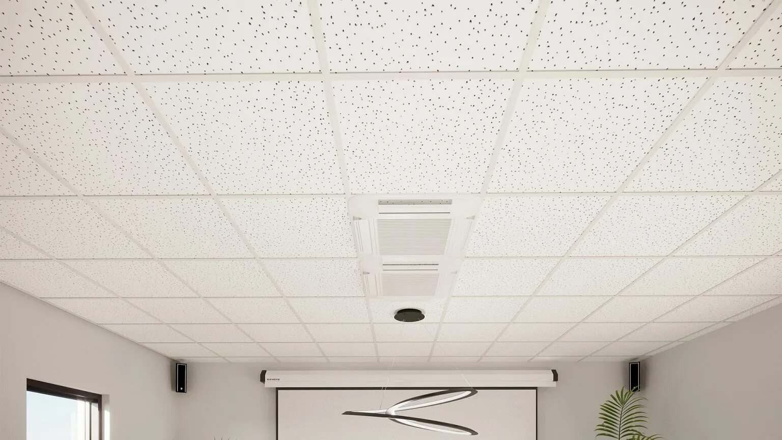 Плитка армстронг фото Панель потолочная ARMSTRONG SCALA 90RH Board 600x600x12 мм купить в Москве, цена