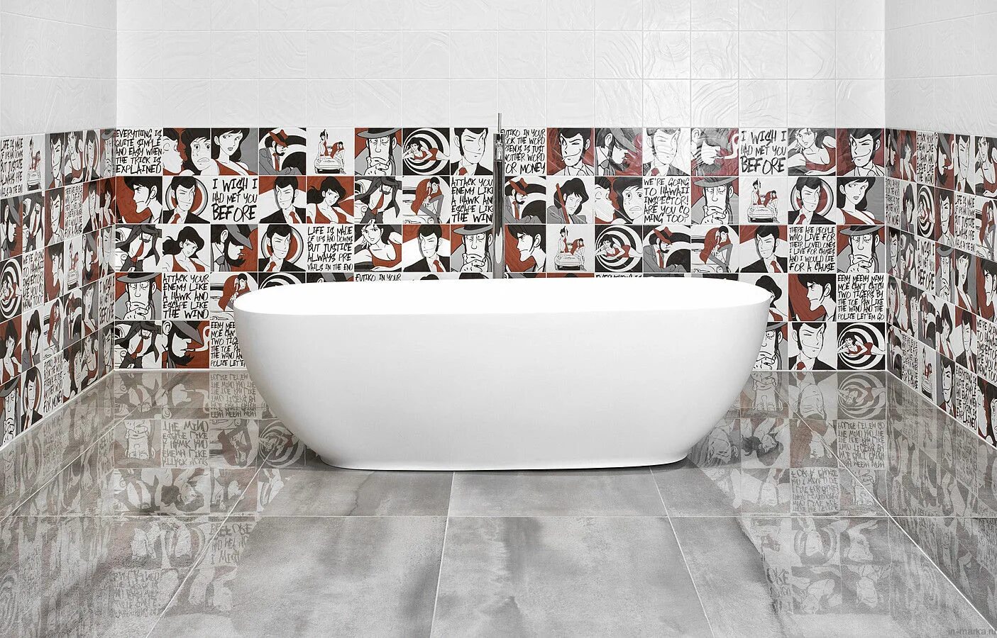 Плитка арте фото Плитка Ceramica Del Conca Lupin купить в Санкт-Петербурге