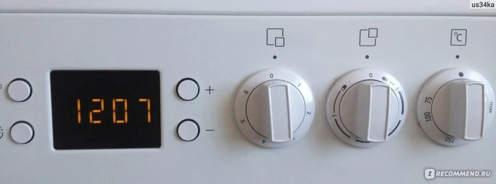 Плитка беко режимы духовки фото панели Электрическая плита BEKO CSM 67300 GW - "Удачное приобретение + фото после 3х ле