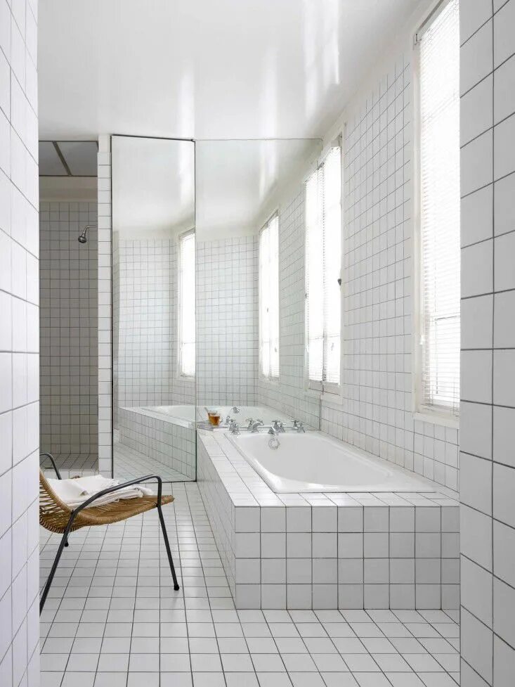 Плитка белая в ванне в интерьере Pin on Bathrooms