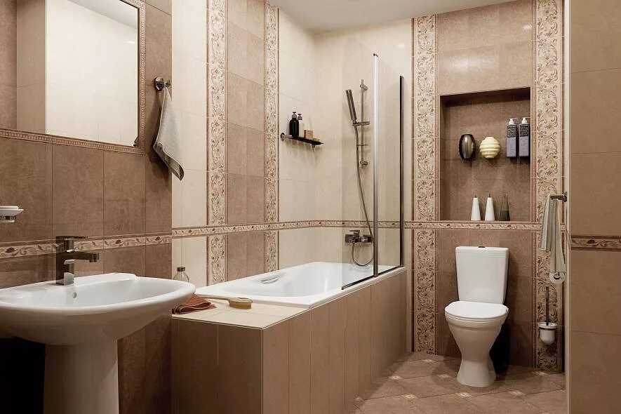 Плитка бежевая в интерьере фото 8246 Вилла Флоридиана бежевый 20x30 плитка Kerama Marazzi, Россия - купить в инт