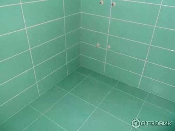 Плитка бирюза и затирка коричневая сочетание фото Отзыв о Керамическая плитка Керамин Концепт Бирюзовая свежесть ванной комнаты
