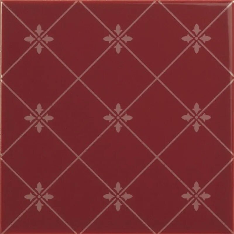 Плитка бордовая фото Керамическая плитка Ape Noblesse Delis Burdeos S001222 настенная 20x20 см купить