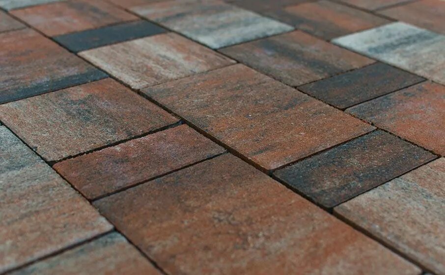 Плитка браер фото Плитка тротуарная BRAER Старый город Ландхаус Color Mix Койот, толщина 60 мм - к