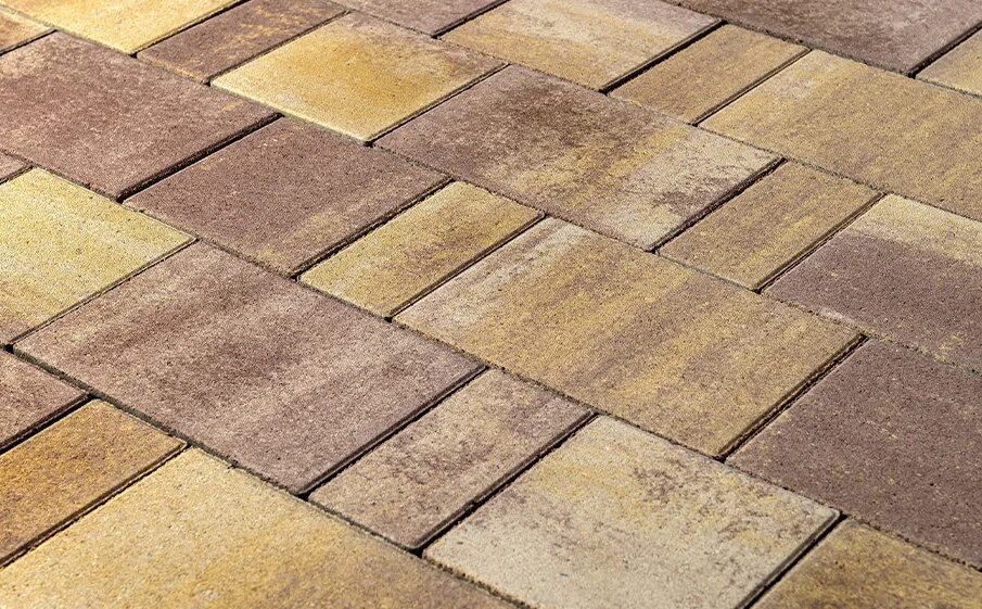 Плитка браер фото Плитка тротуарная BRAER Старый город Ландхаус 2.0 Color Mix Степь купить по дост