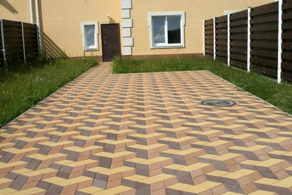 Плитка брусчатка фото готовых работ Плитка Подольск, тротуарная плитка, Окружная ул., 2В, Подольск - Яндекс Карты