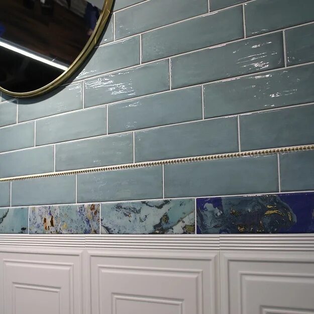 Плитка дарсена в интерьере ванной Российская плитка Kerama Marazzi Дарсена купить по лучшей цене в Москве - КерамТ