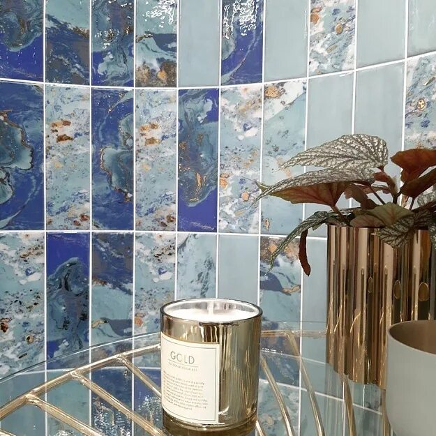 Плитка дарсена в интерьере ванной Российская плитка Kerama Marazzi Дарсена купить по лучшей цене в Москве - КерамТ
