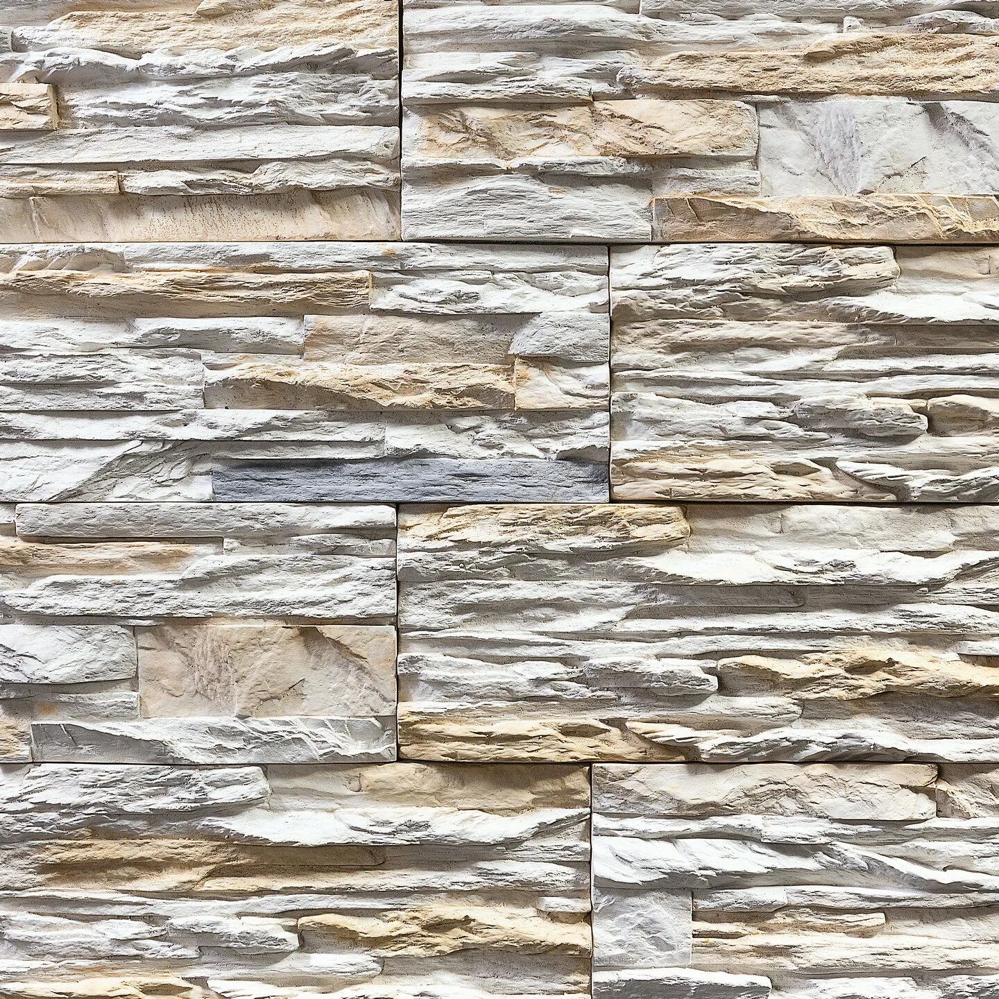 Плитка декоративный камень фото Камень искусственный РОКПРЕСТИЖ Сорренто 05 30x12.5 бежевый рельефный - купить н
