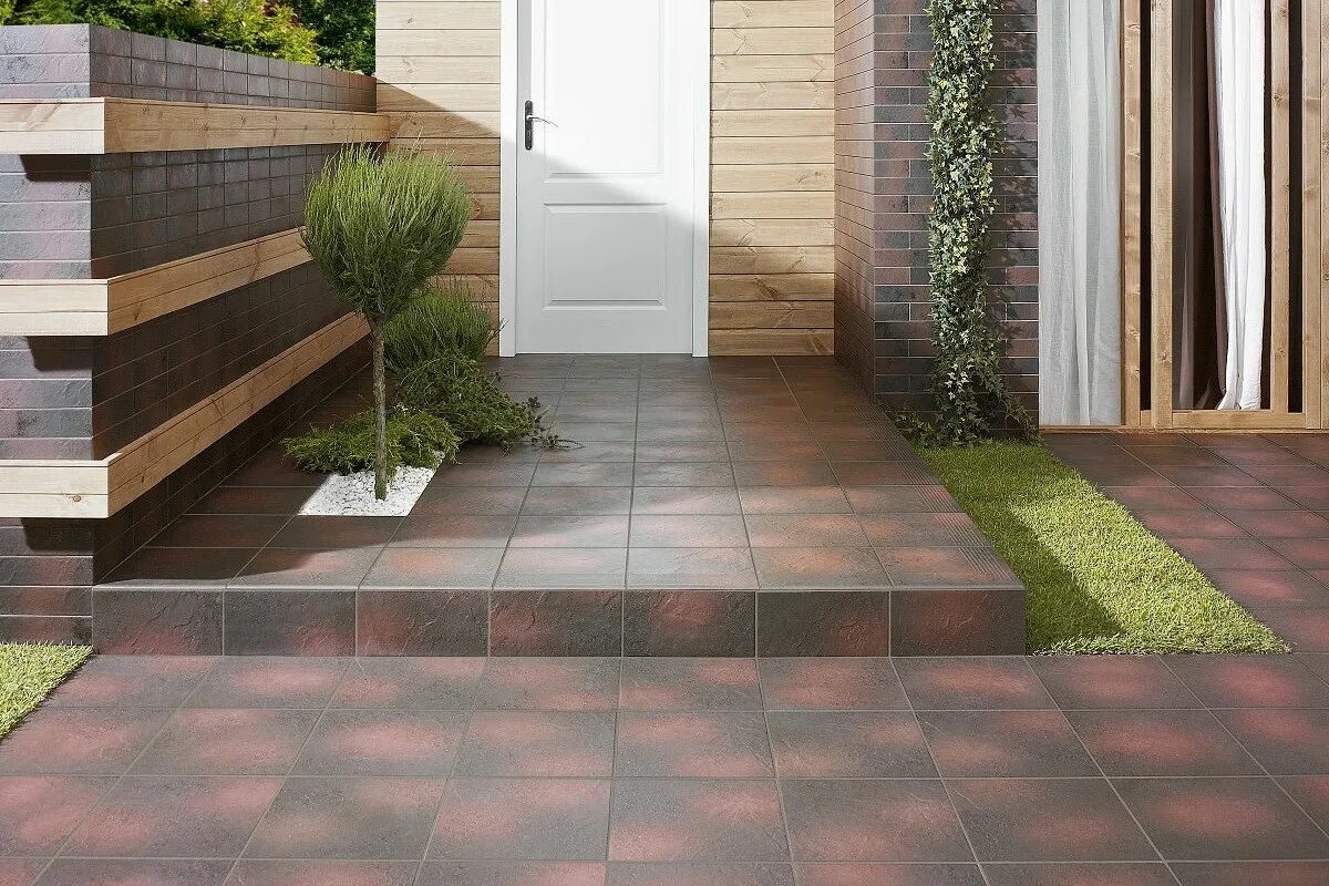 Плитка для дома наружная фото Semir Rosa Structure - Poland-Tile.ru: Польская плитка завода Paradyz, клинкерна