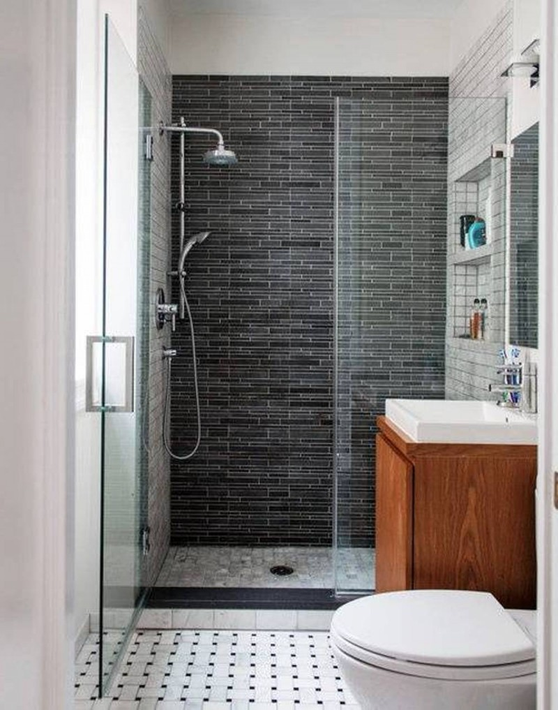 Плитка для маленькой душевой комнаты фото 25 Small Bathroom Ideas Photo Gallery Modern bathroom remodel, Bathroom design s