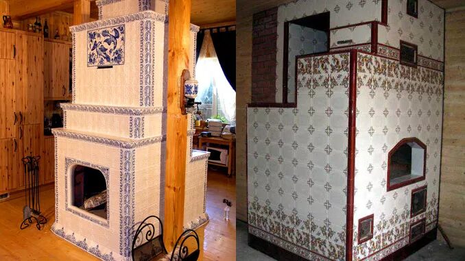 Плитка для печи цены фото ПрофКаркасМонтаж. Облицовка керамической плиткой печки.