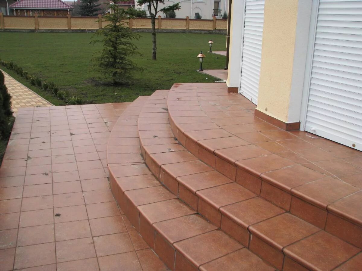 Плитка для порога на улице фото Клинкерная напольная плитка Stroeher Roccia - 839 - Ferro купить в "Asiaklinker"