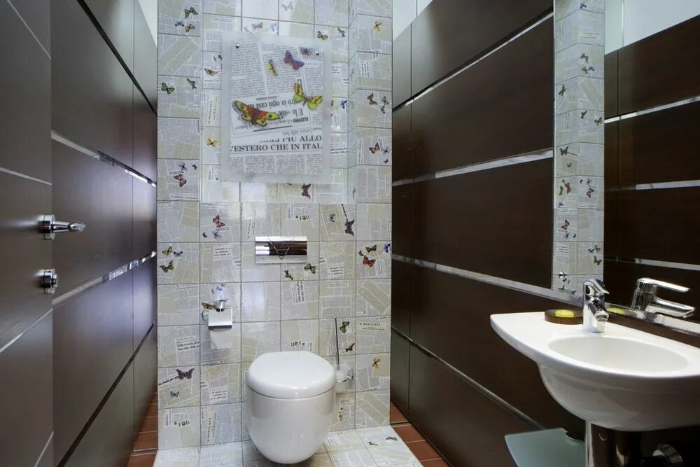 Плитка для санузла фото Interior Explorer Дизайн туалета, Дизайн ванной, Туалет