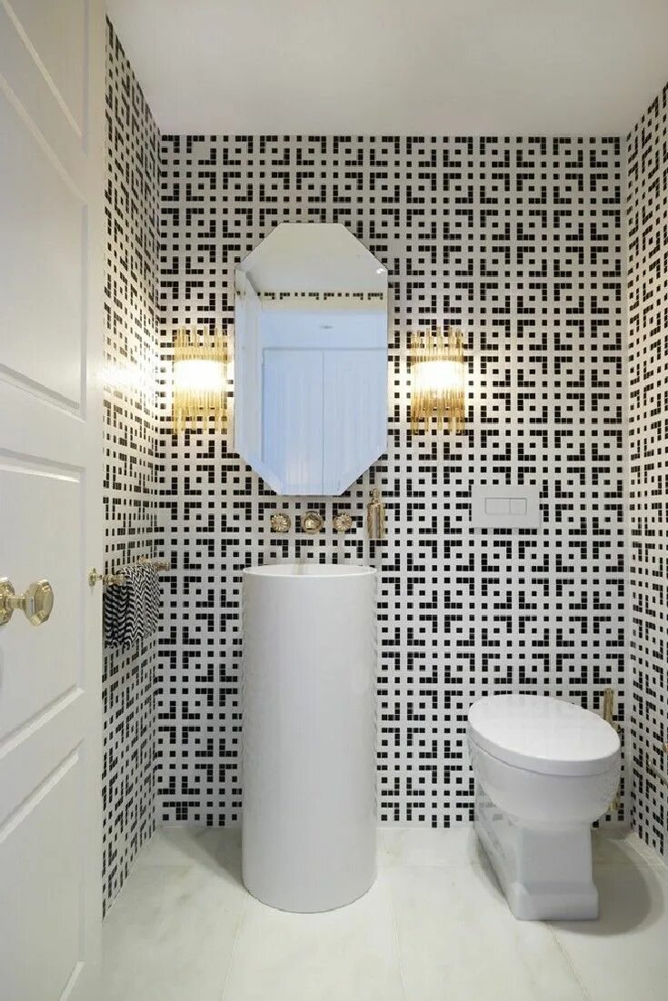 Плитка для санузла фото Mid-Century Modern Bathrooms Design Ideas Maison Valentina Blog Badezimmer, Bade