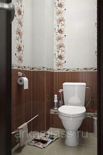 Плитка для туалета каталог фото Керамическая плитка Жасмин 249*500 в Миассе (Плитка стеновая) - ЗАО Арка на Bizo