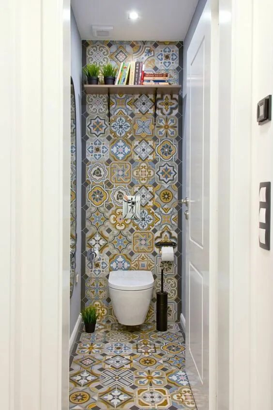 Плитка для туалета маленькой площади дизайн фото 15 Contoh Model Keramik Kamar Mandi Minimalis dengan Motif Terbaru Small toilet,