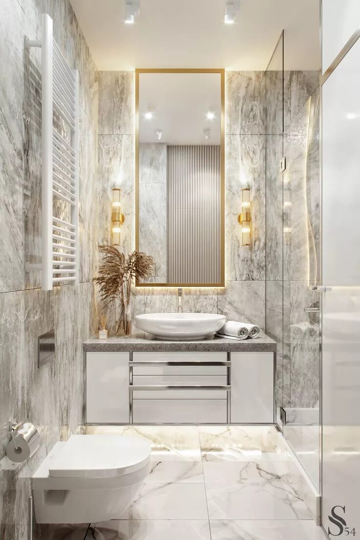 Плитка для ванной дизайн 2024 год фото 94 Premium Mid-Sized Rustic Bathroom Ideas, Designs & Remodeling Pictures - Home