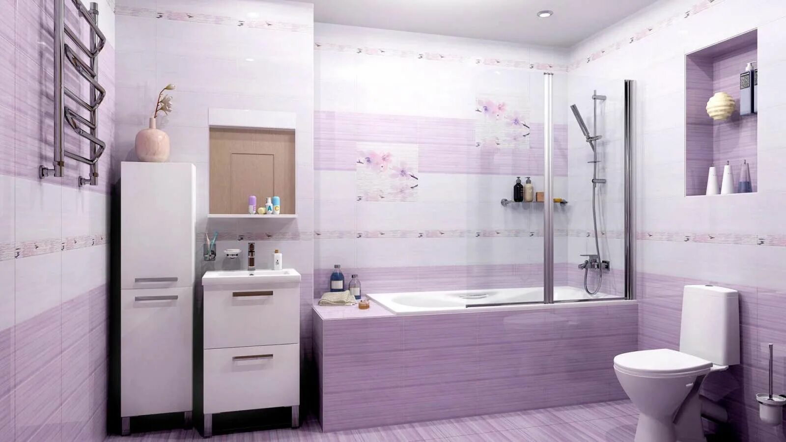 Плитка для ванной фото Miracle (Миракл) (Cersanit) купить в Санкт-Петербурге по цене 330 руб / Штука - 