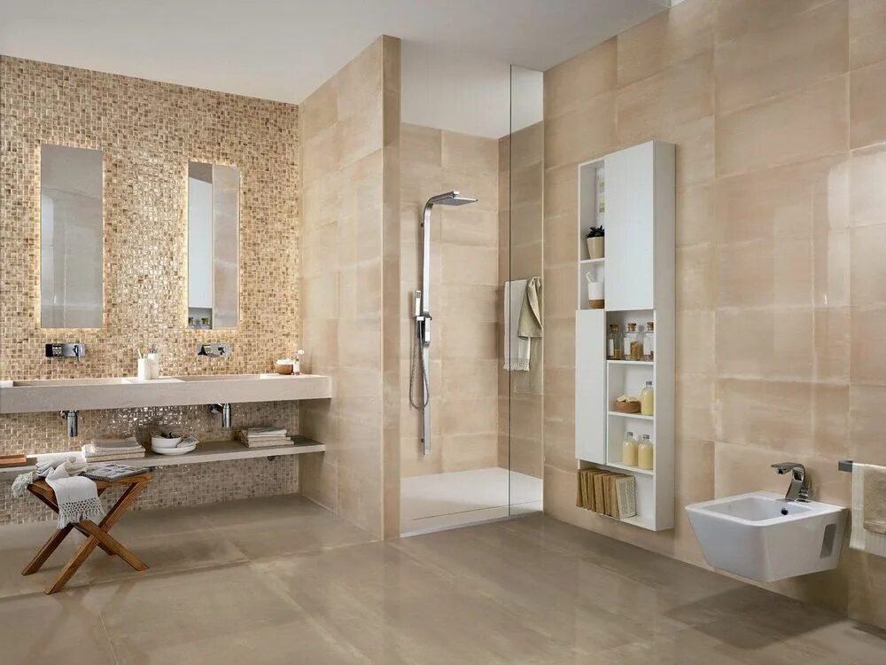 Плитка для ванной картинки интерьеров Плитка Frame (FAP Ceramiche), купить коллекцию Frame в Москве