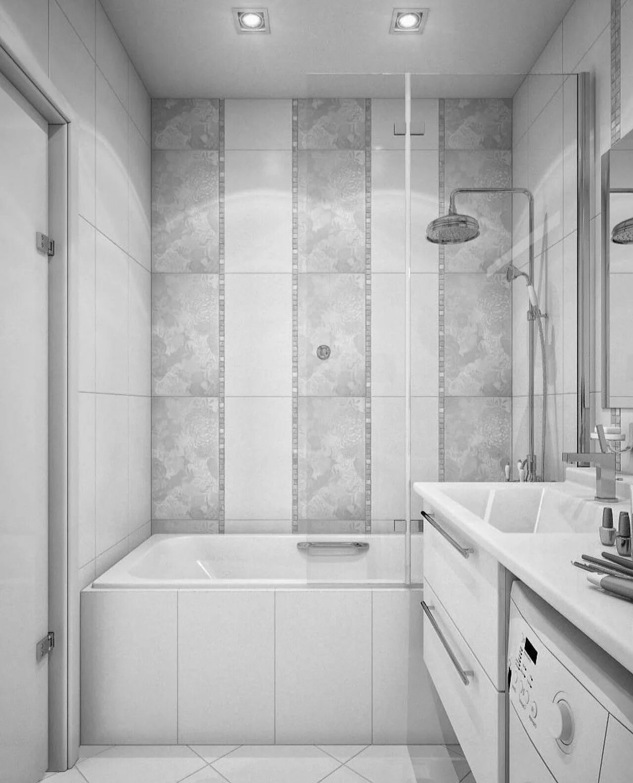 Плитка для ванной маленькой площади фото Adorable Bathroom Remodel Pictures Character Engaging Ideas For Small Bathrooms 