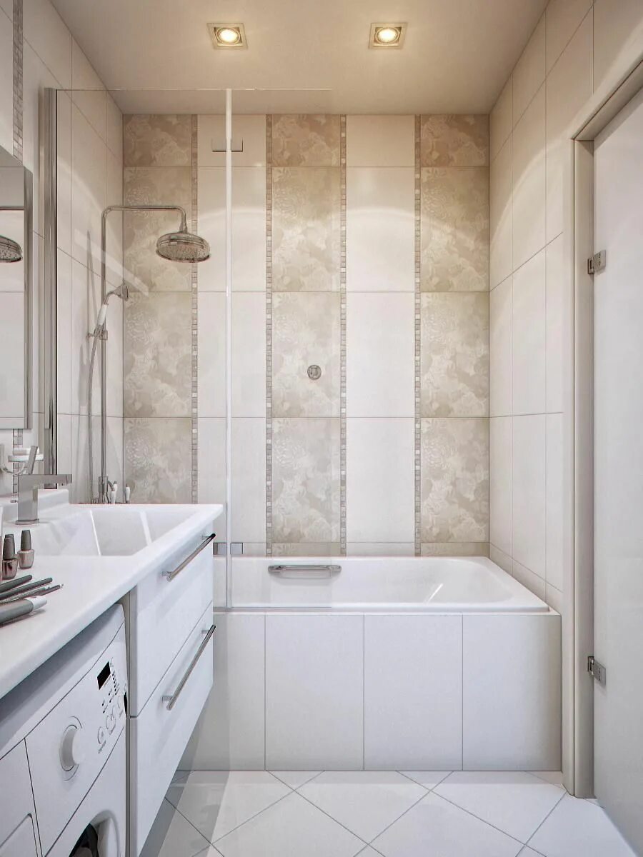 Плитка для ванной маленькой площади фото Jaw-droppingly Gorgeous Bathrooms That Combine Vintage With Modern Bathroom tile