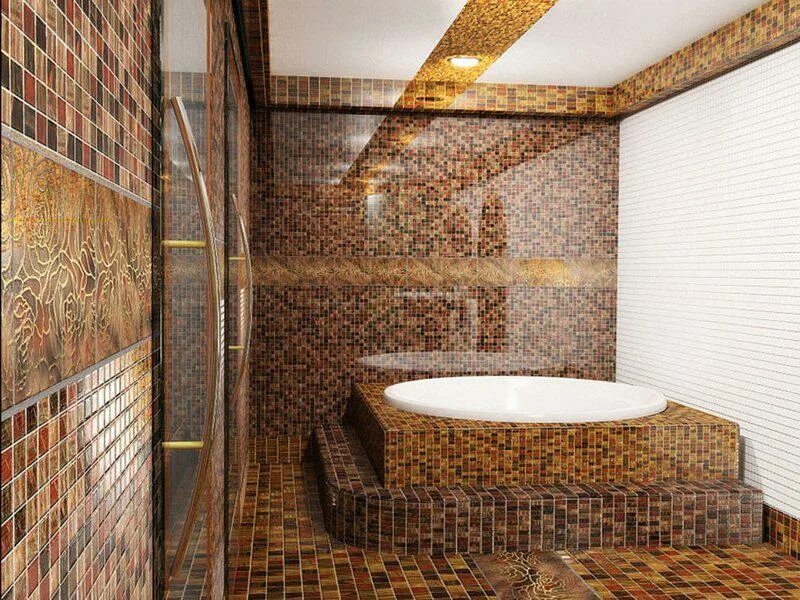 Плитка для ванной мозаика фото Arlecchino 2 31x31 Caramelle Mosaic - Мозаика Карамелле Мозаик Арлеккино 2 оранж