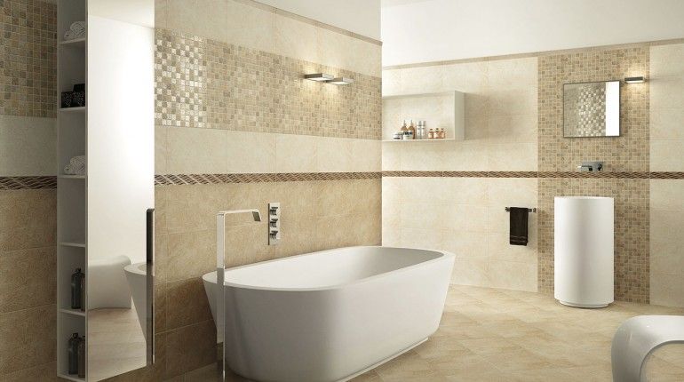 Плитка элиз бежевый в интерьере ванной фото 盐 城 包 装 总 代 直 销--- Bathroom wall tile design, Wall tiles design, Bathroom tile d