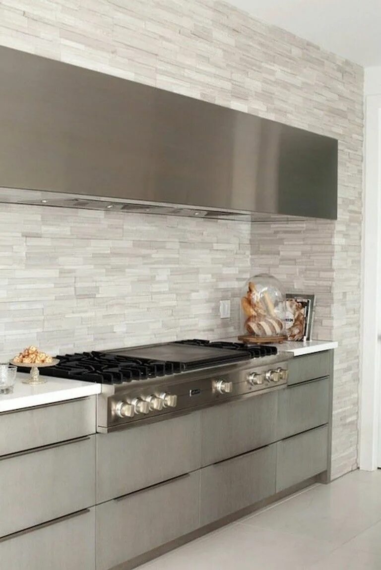 Плитка фартук кухня фото серая кухня 52+ Stunning Modern Kitchen Cabinets Ideas Kitchen furniture design, Modern kitc