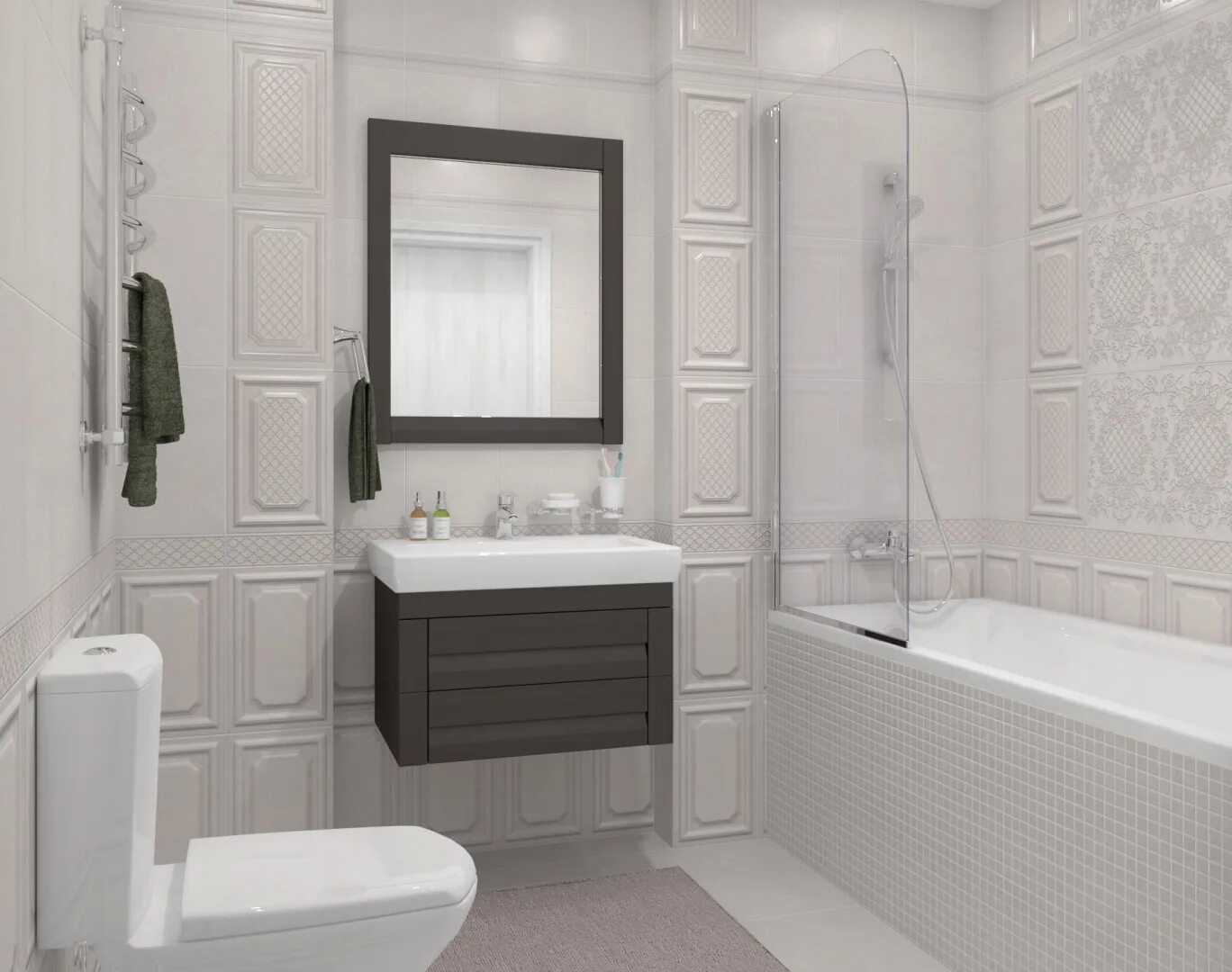 Плитка фото дизайн керама марацци Дизайн-проект из плитки и керамогранита Kerama Marazzi Сорбонна 1 - интернет-маг