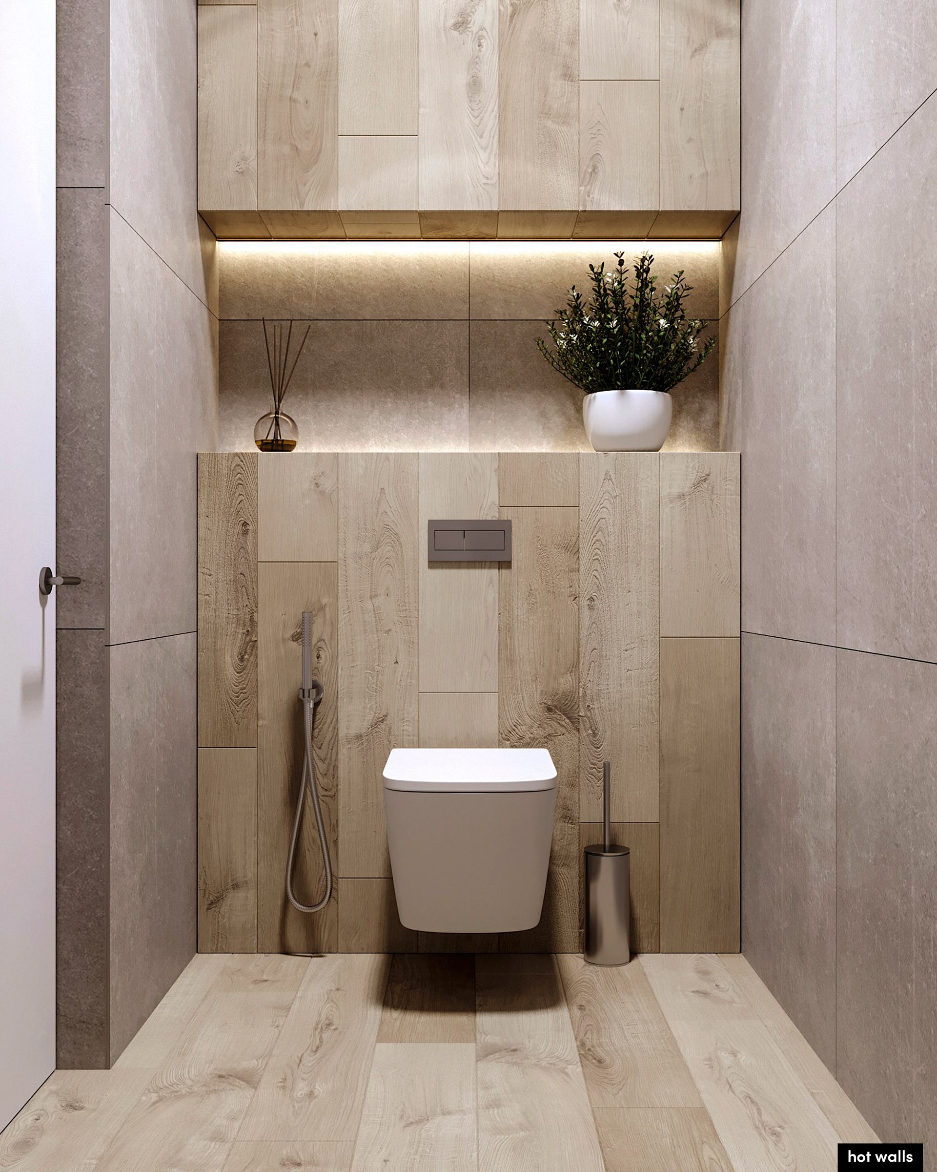 Плитка фото в туалете современном стиле 103 Leninsky Ave. na Behance Современный туалет, Небольшие ванные комнаты, Роско